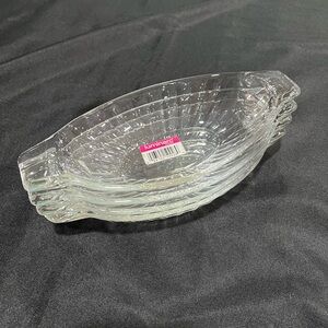 Luminarc France Glass Sundae/fruit Dishes 4 Clear Dishes